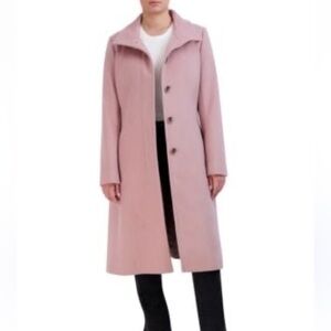 EUC Cole Haan Signature Longline Wool Blend Coat